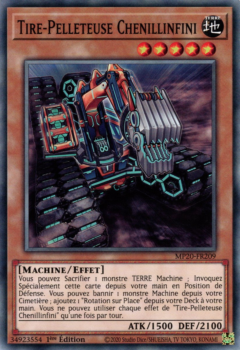 MP20-FR209 Tire-Pelleteuse Chenillinfini