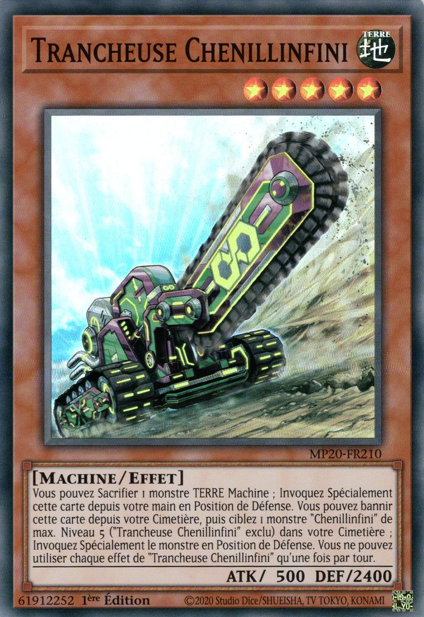 MP20-FR210 Trancheuse Chenillinfini