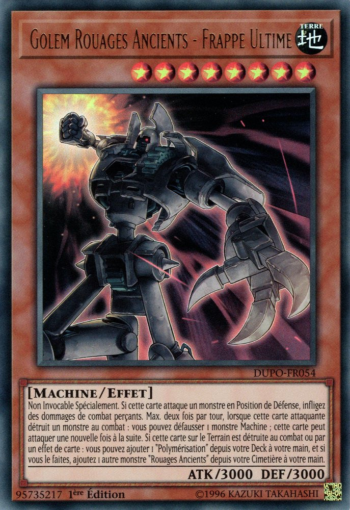DUPO-FR054 Golem Rouages Ancients - Frappe Ultime