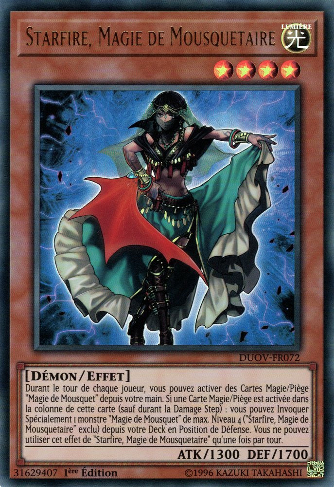 DUOV-FR072 Starfire, Magie de Mousquetaire