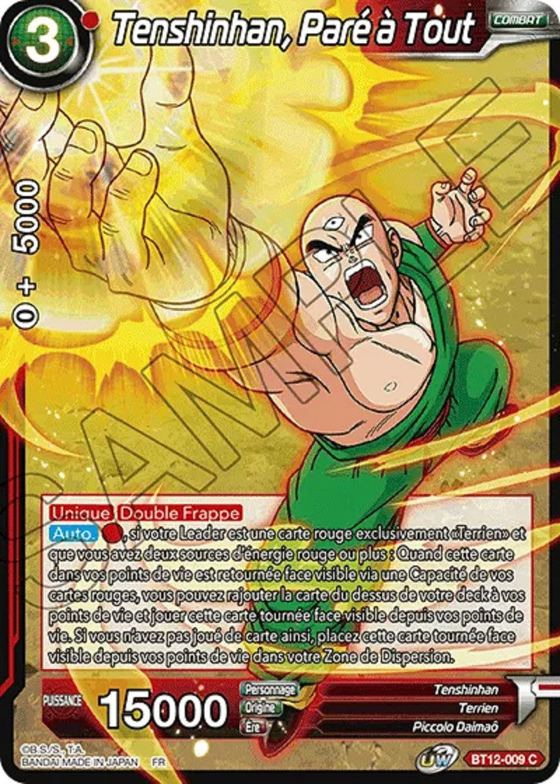 Tenshinhan, Paré à Tout : BT12-009 C