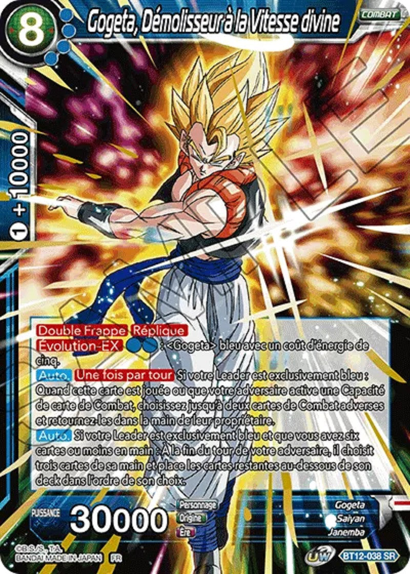 Gogeta, Démolisseur à la Vitesse divine : BT12-038 SR