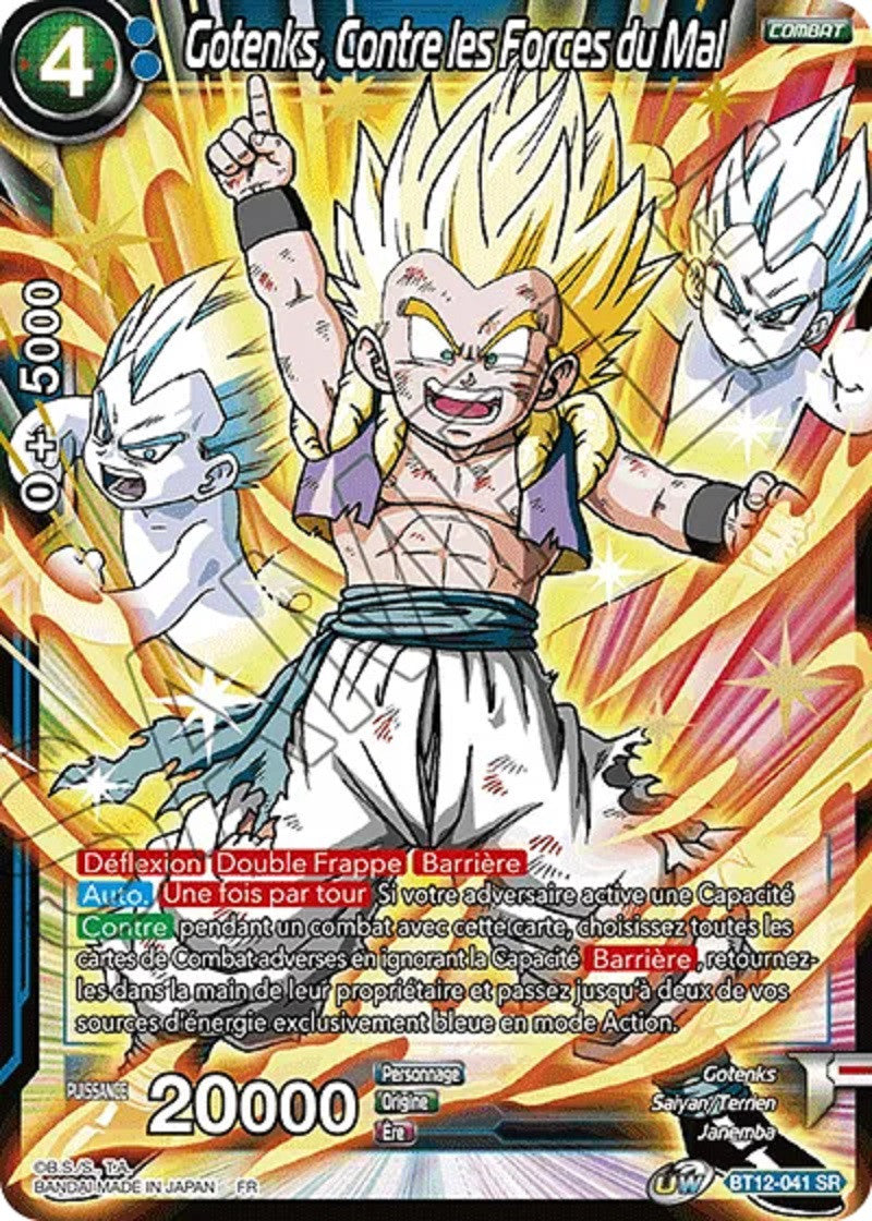 Gotenks, Contre les Forces du Mal : BT12-041 SR