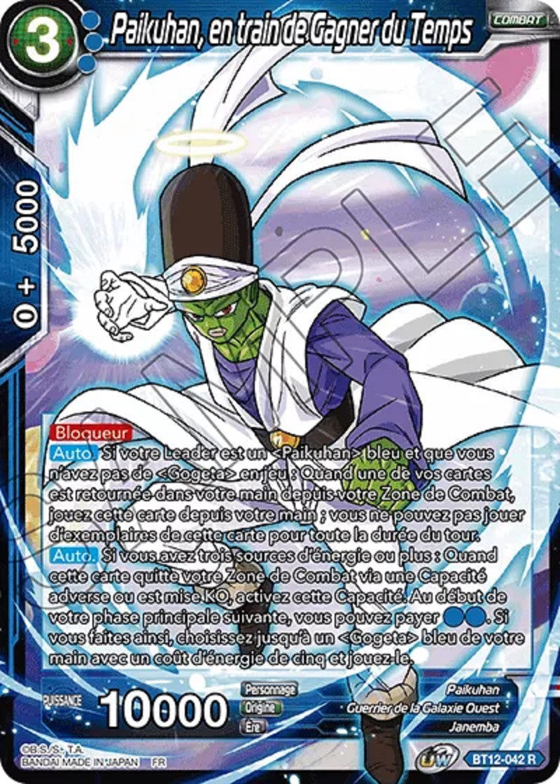 Paikuhan, en train de Gagner du Temps : BT12-042 R