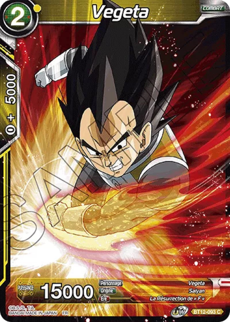 Vegeta : BT12-093 C