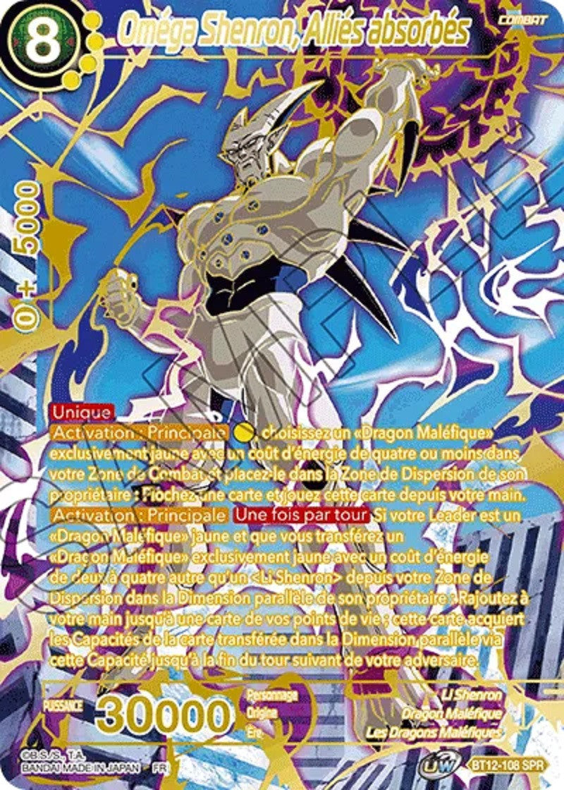 Oméga Shenron, Alliés absorbés : BT12-108 SPR
