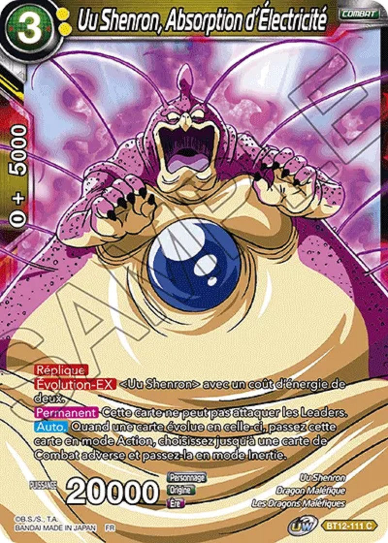 Uu Shenron, Absorption d'Électricité : BT12-111 C