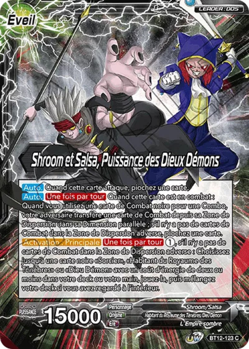 Shroom et Salsa // Shroom et Salsa, Puissance des Dieux Démons : BT12-123 C