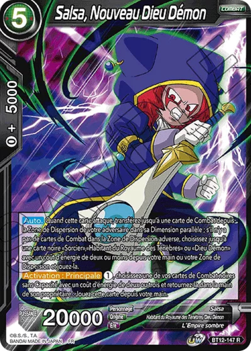 Salsa, Nouveau Dieu Démon : BT12-147 R
