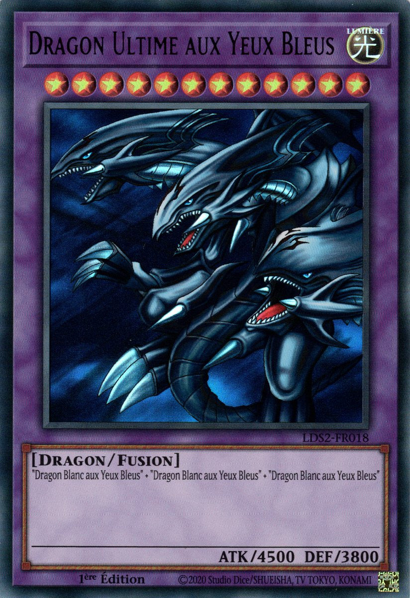 Dragon Ultime aux Yeux Bleus : LDS2-FR018 UR (Violet)
