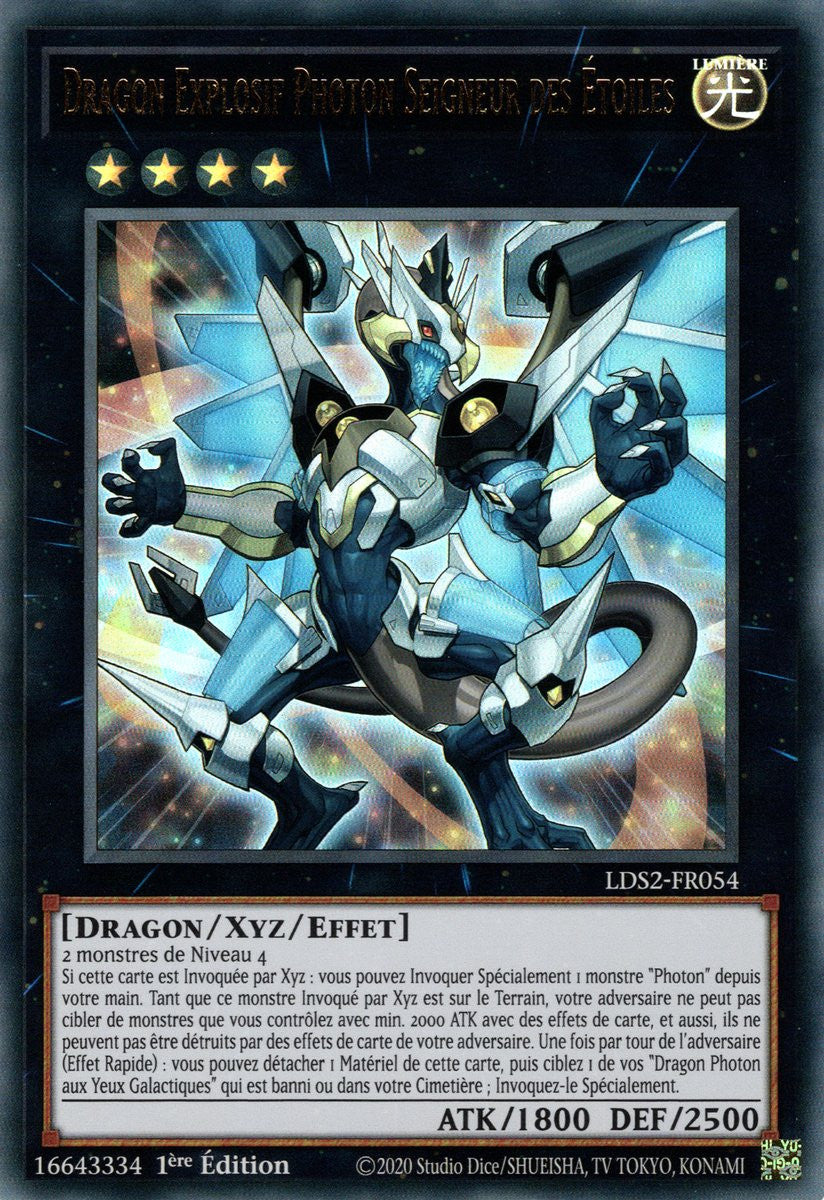 Dragon Explosif Photon Seigneur des Étoiles : LDS2-FR054 UR (Doré)