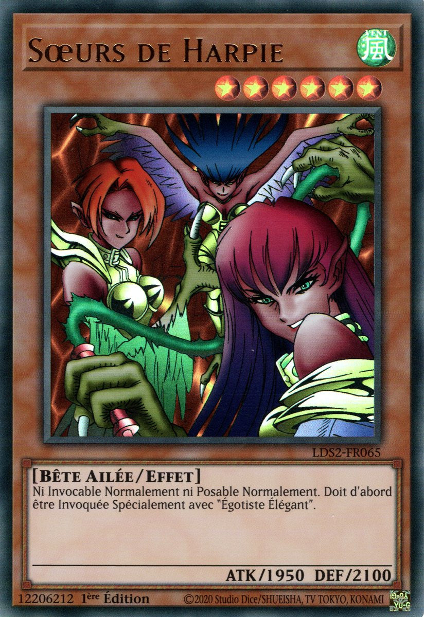 Sœurs de Harpie : LDS2-FR065 UR (Doré)