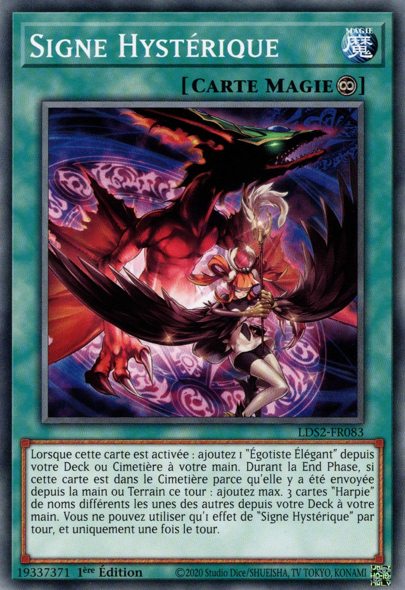 Signe Hystérique : LDS2-FR083 C