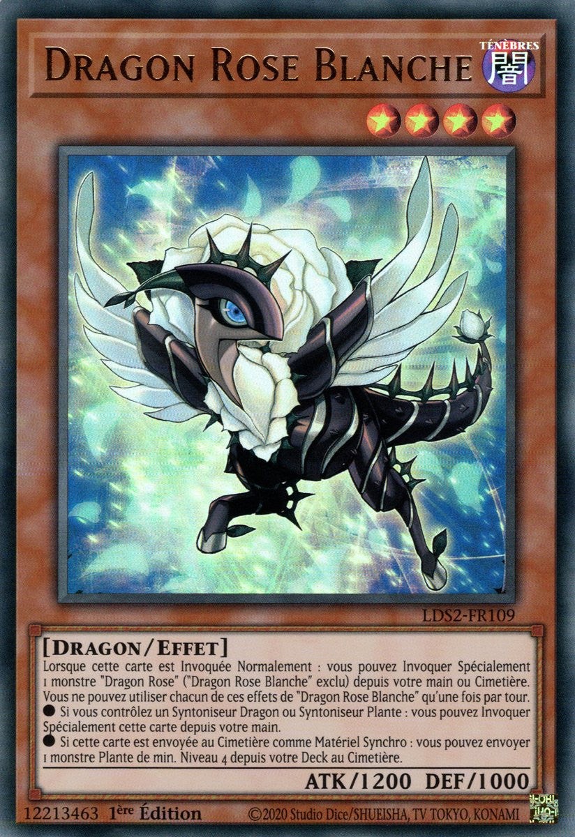 Dragon Rose Blanche : LDS2-FR109 UR (Doré)