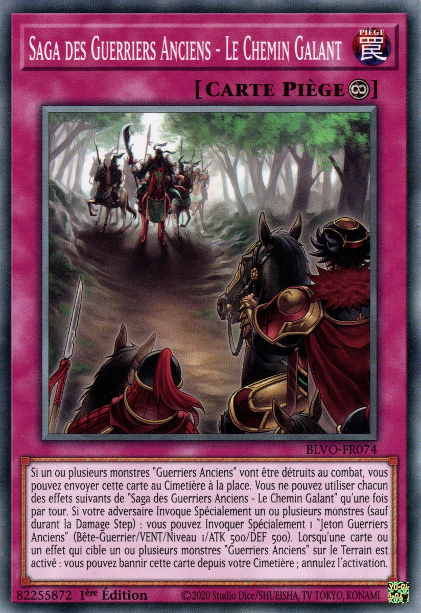 Saga des Guerriers Anciens - Le Chemin Galant : BLVO-FR074 C
