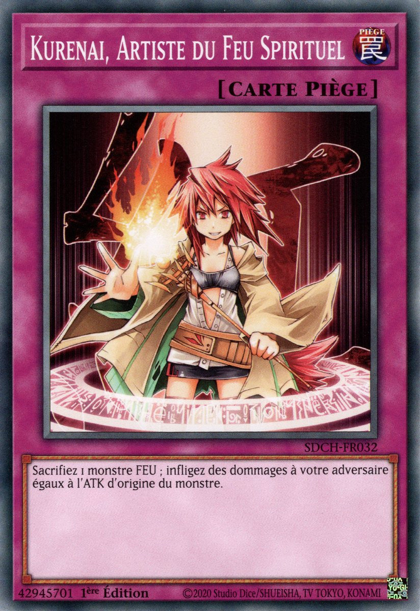 Kurenai, Artiste du Feu Spirituel : SDCH-FR032 C