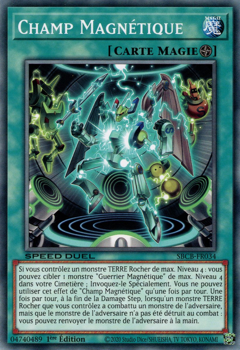 Champ Magnétique : SBCB-FR034 C