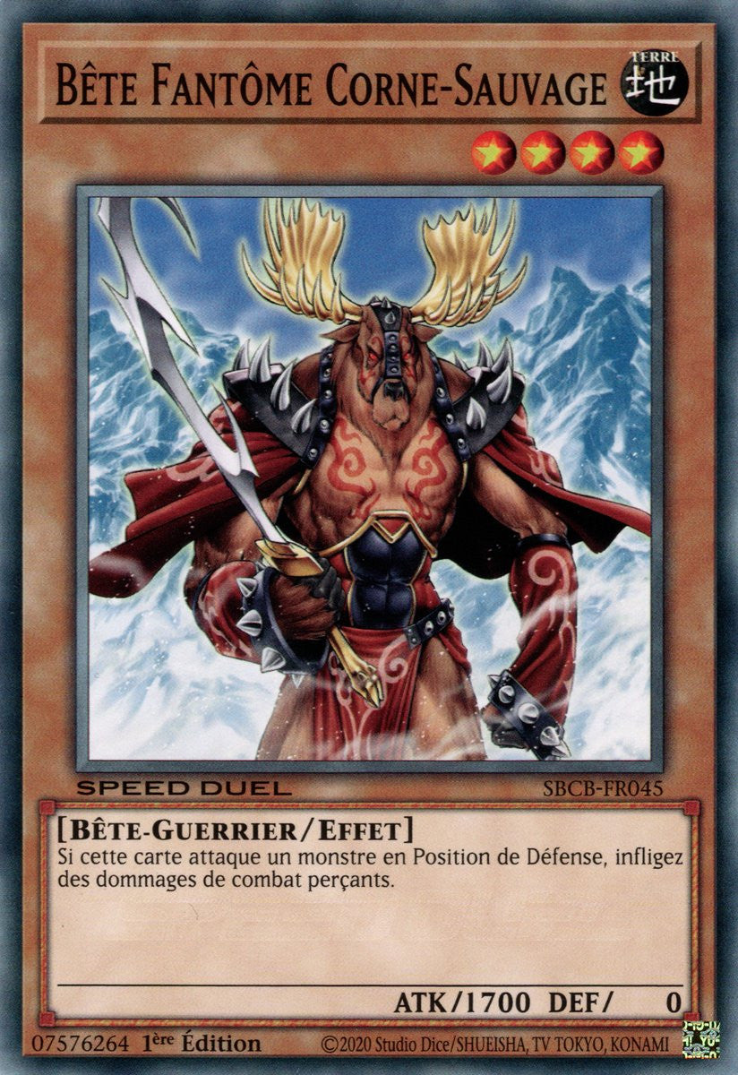 Bête Fantôme Corne-Sauvage : SBCB-FR045 C