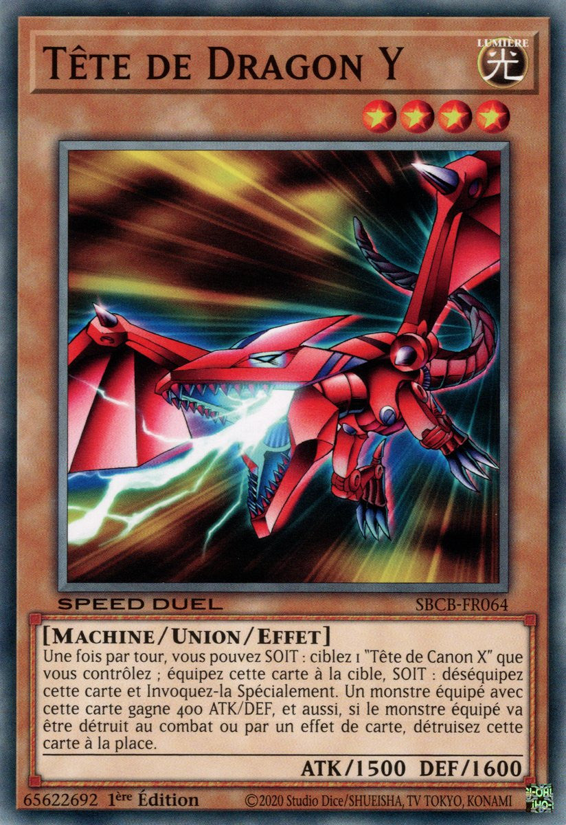 Tête de Dragon Y : SBCB-FR064 C