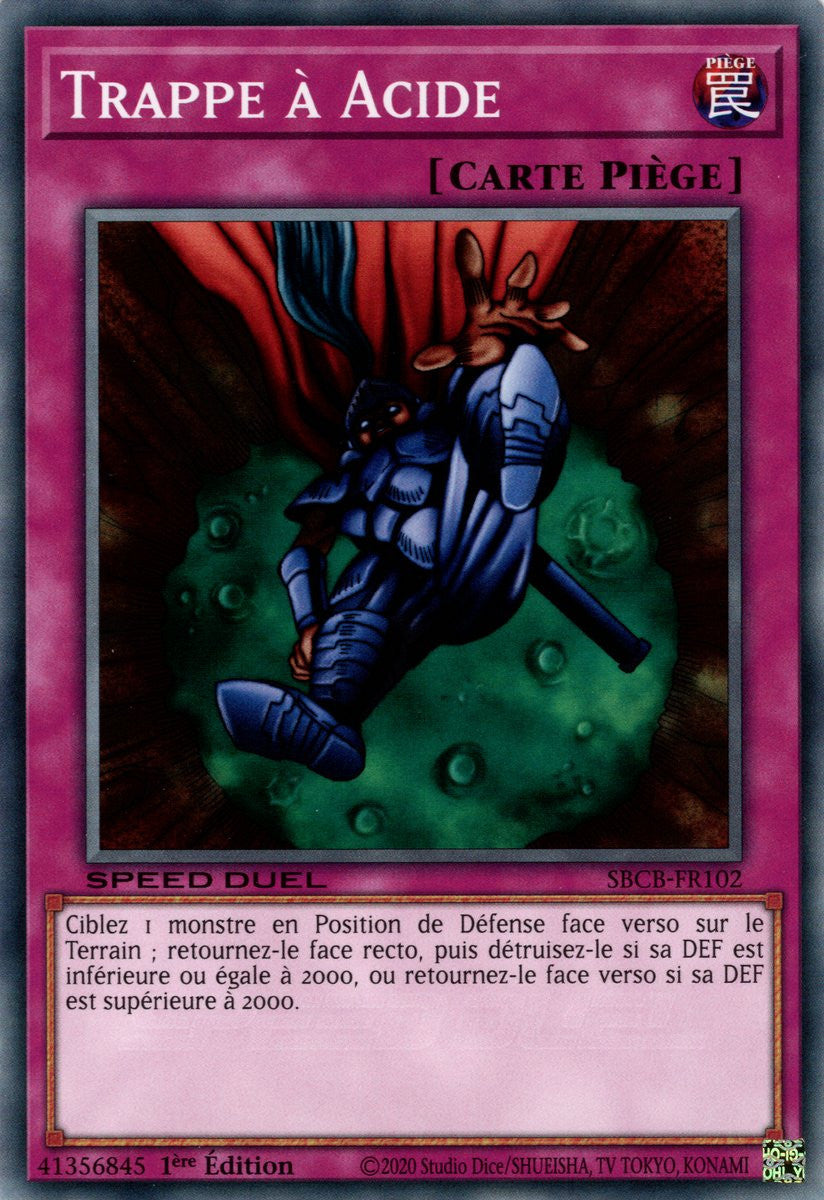 Trappe à Acide : SBCB-FR102 C