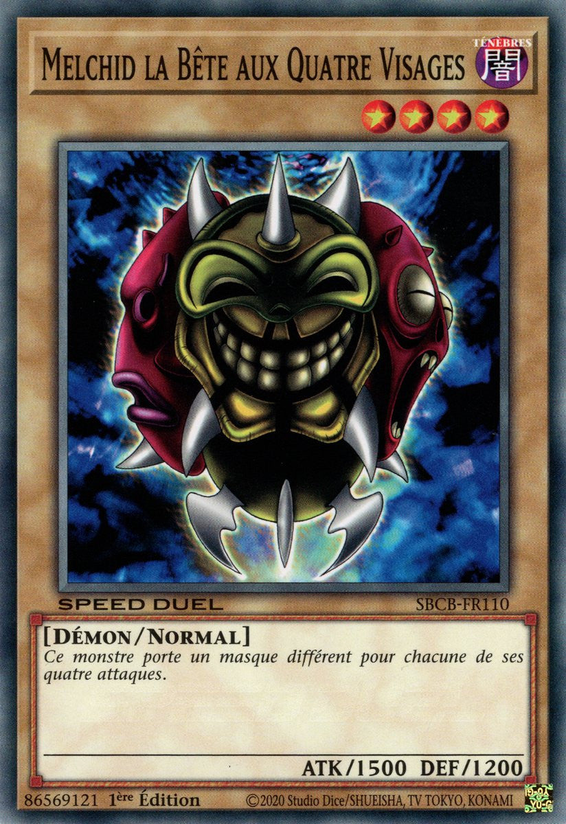 Melchid la Bête aux Quatre Visages : SBCB-FR110 C