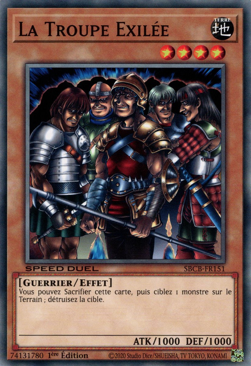 La Troupe Exilée : SBCB-FR151 C