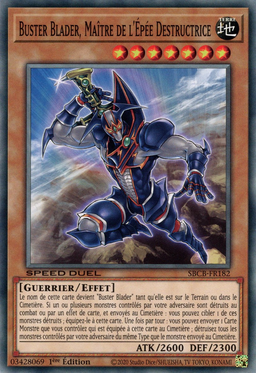 Buster Blader, Maître de l'Épée Destructrice : SBCB-FR182 C