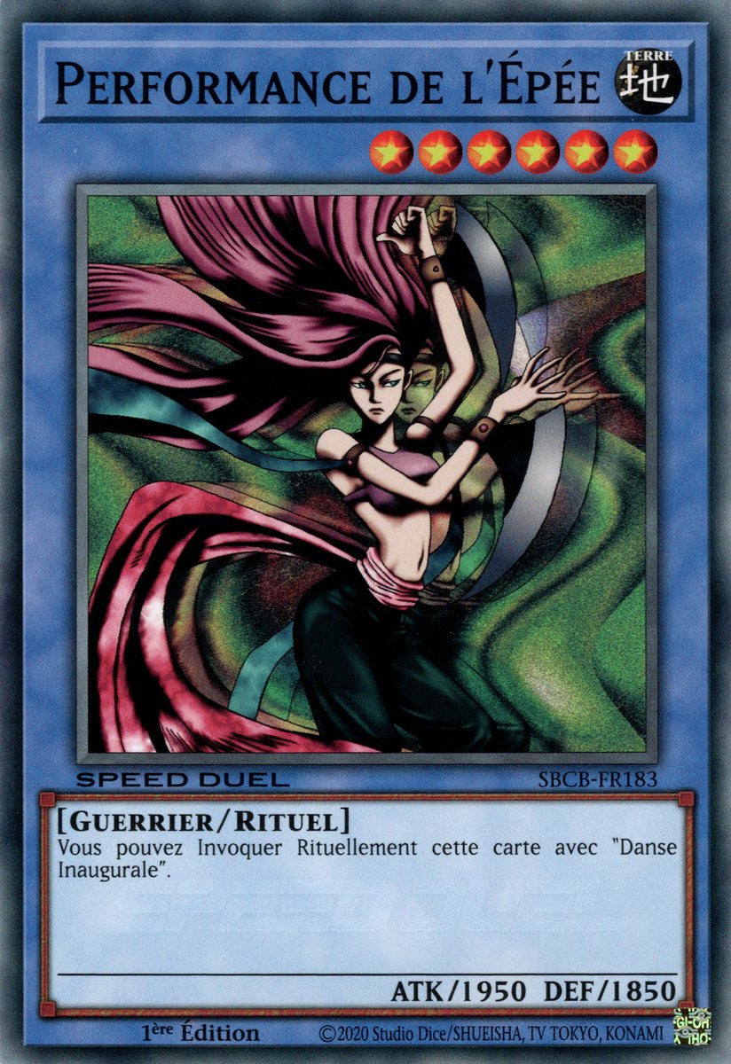 Performance de l'Épée : SBCB-FR183 C