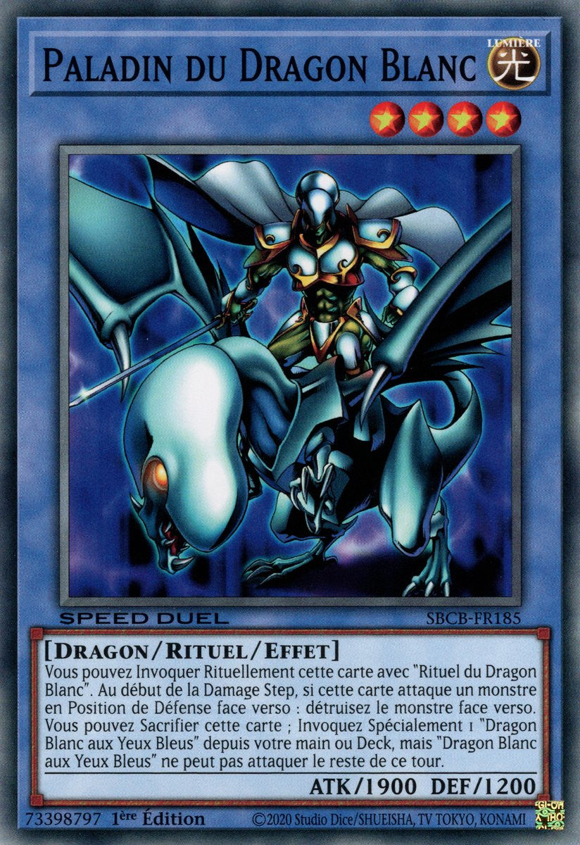 Paladin du Dragon Blanc : SBCB-FR185 C