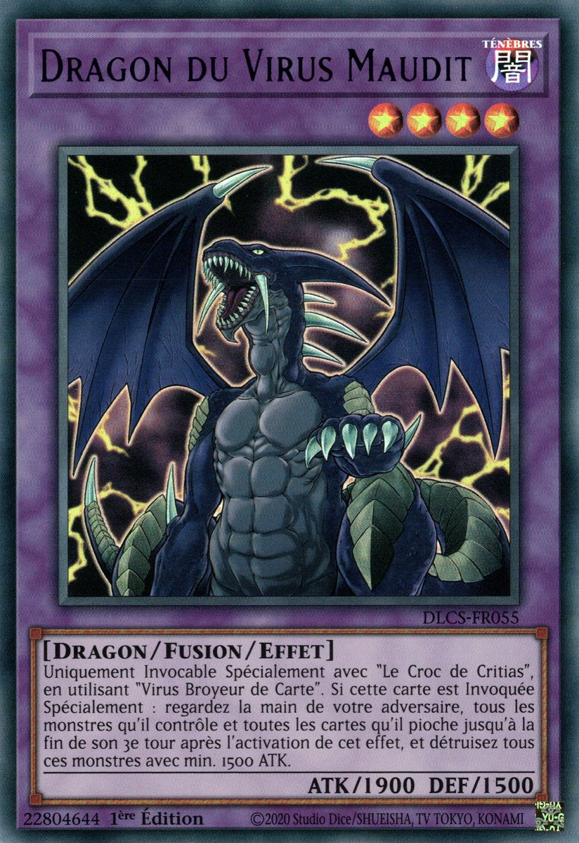 DLCS-FR055 Dragon du Virus Maudit (Violet)