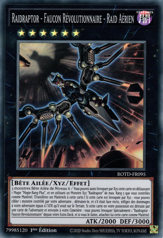 Raidraptor - Faucon Révolutionnaire - Raid Aérien ROTD-FR095 SR