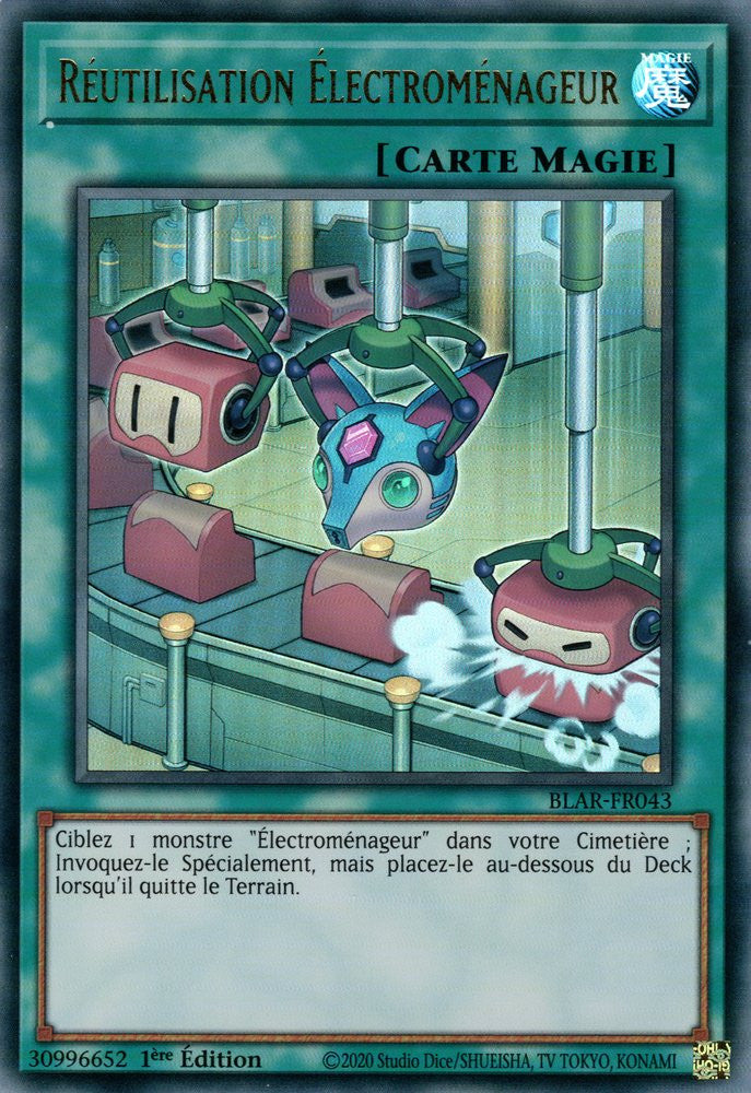 Réutilisation Électroménageur : BLAR-FR043 UR