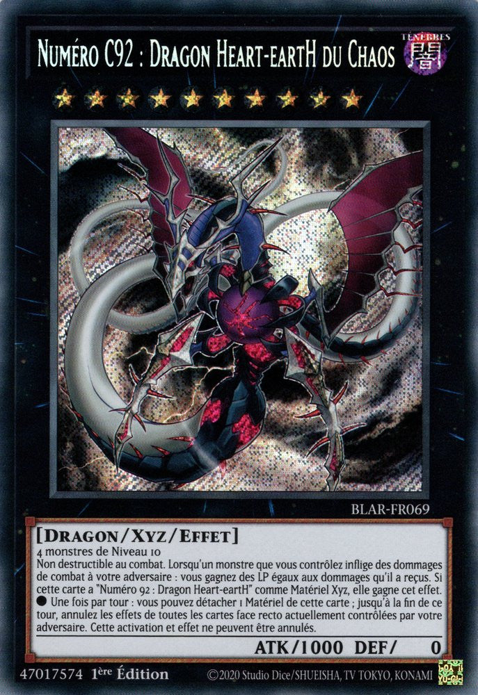 Numéro C92: Dragon Heart-eartH du Chaos : BLAR-FR069 SE