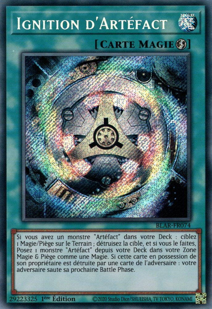 Ignition d'Artéfact : BLAR-FR074 SE