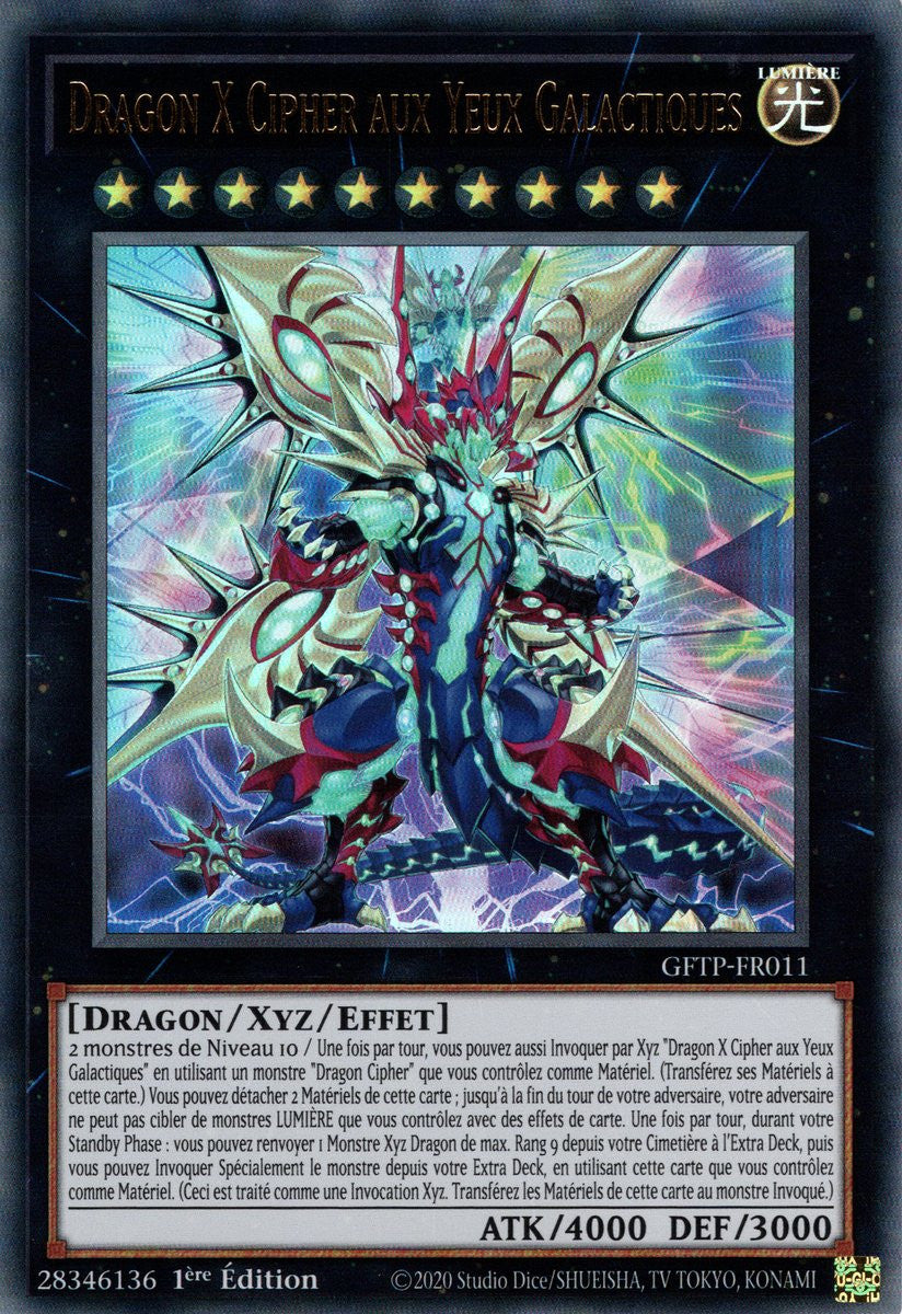 Dragon X Cipher aux Yeux Galactiques : GFTP-FR011 UR