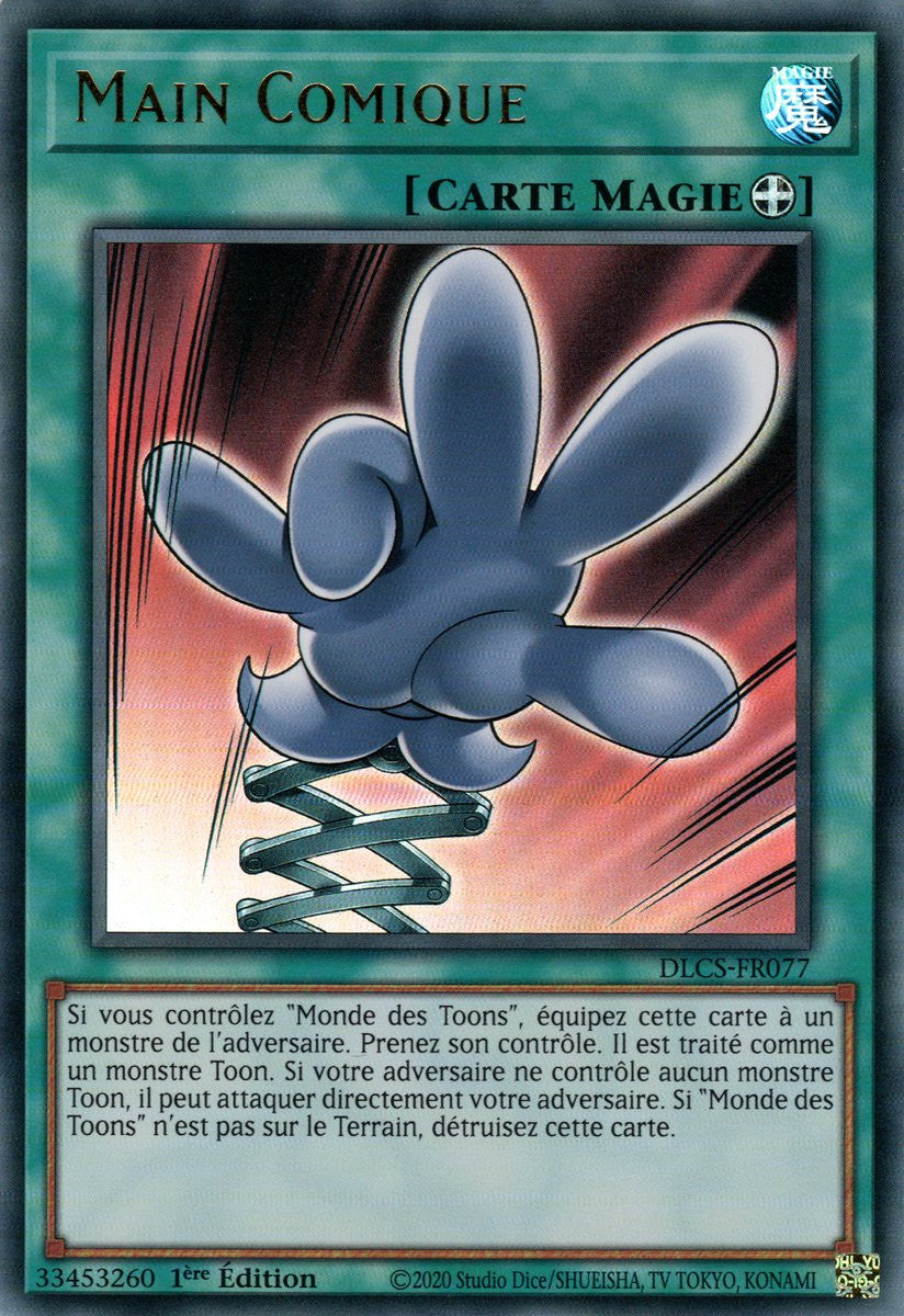 DLCS-FR077 Main Comique (Doré)