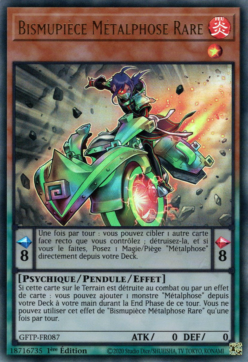 Bismupièce Métalphose Rare : GFTP-FR087 UR