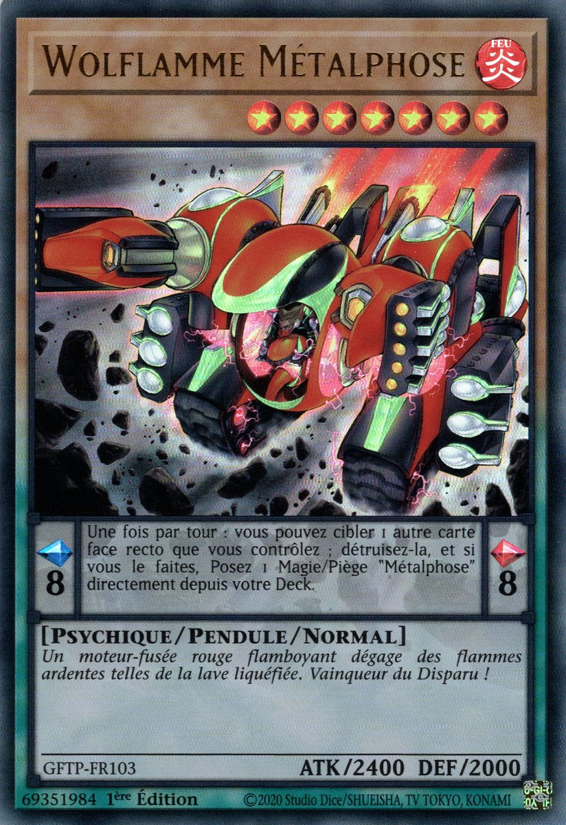 Wolflamme Métalphose : GFTP-FR103 UR