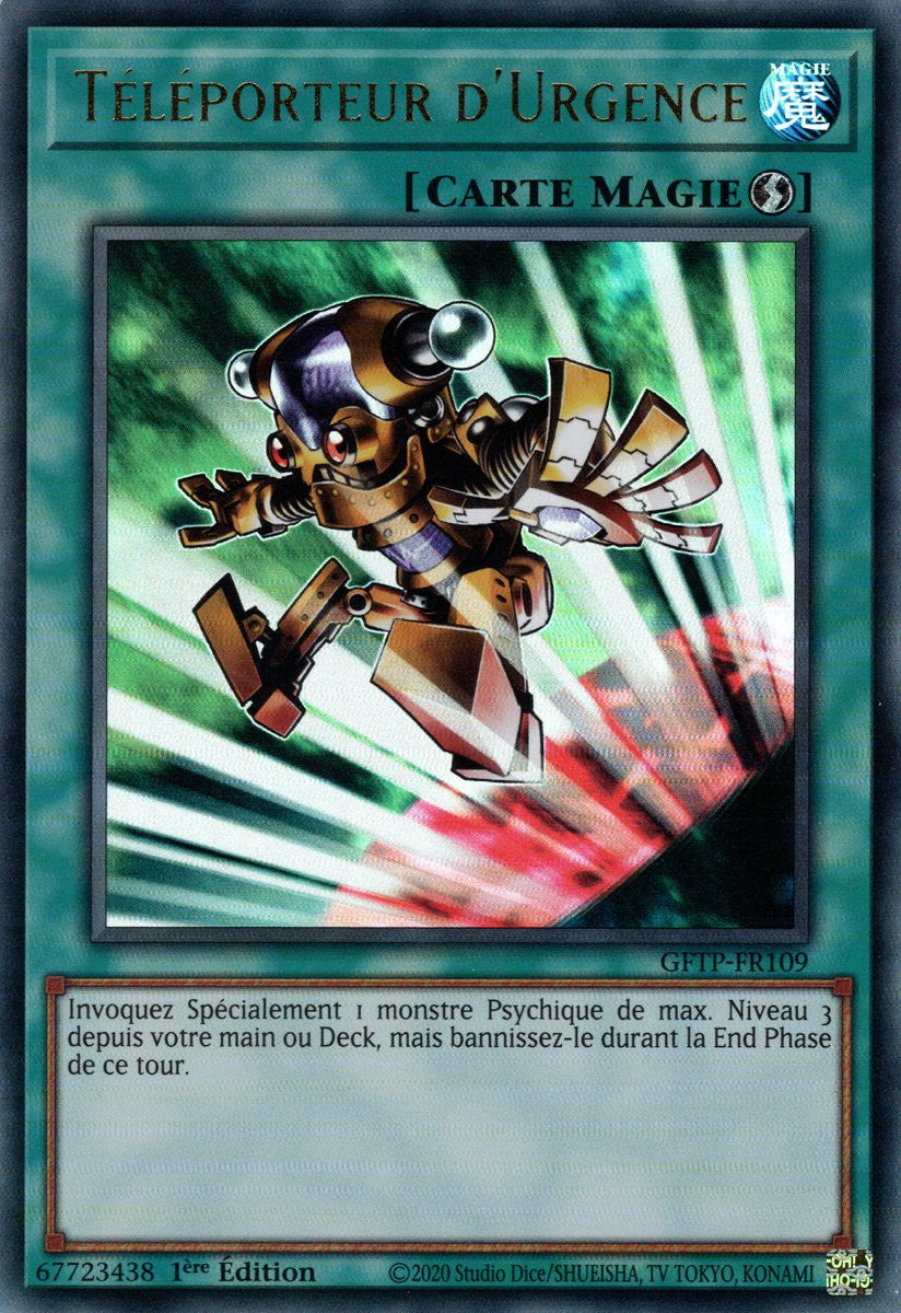 Téléporteur d'Urgence : GFTP-FR109 UR