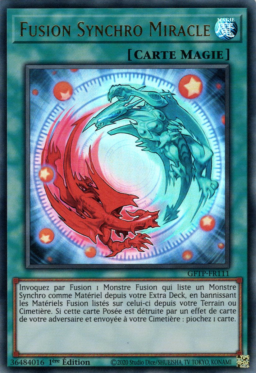 Fusion Synchro Miracle : GFTP-FR111 UR