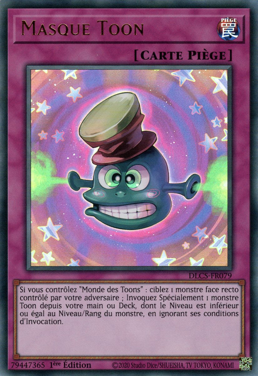 DLCS-FR079 Masque Toon (Doré)