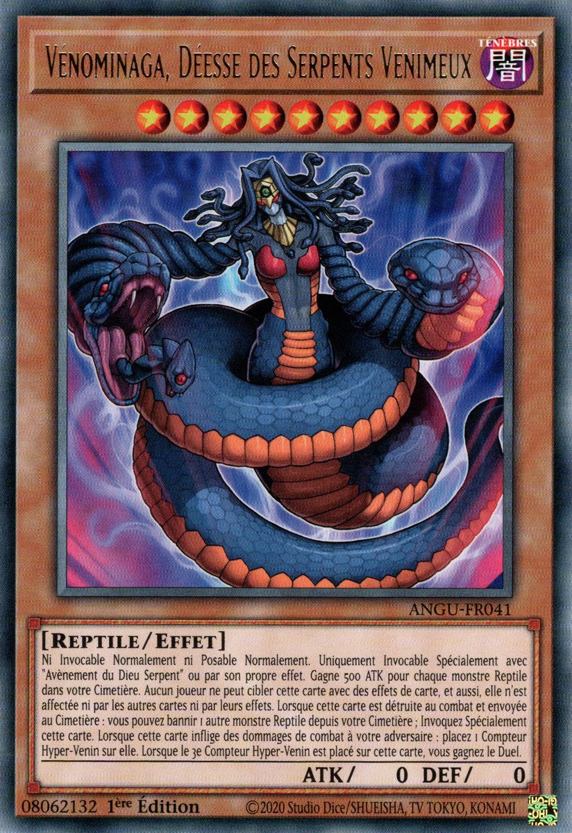 Vénominaga, Déesse des Serpents Venimeux : ANGU-FR041 R
