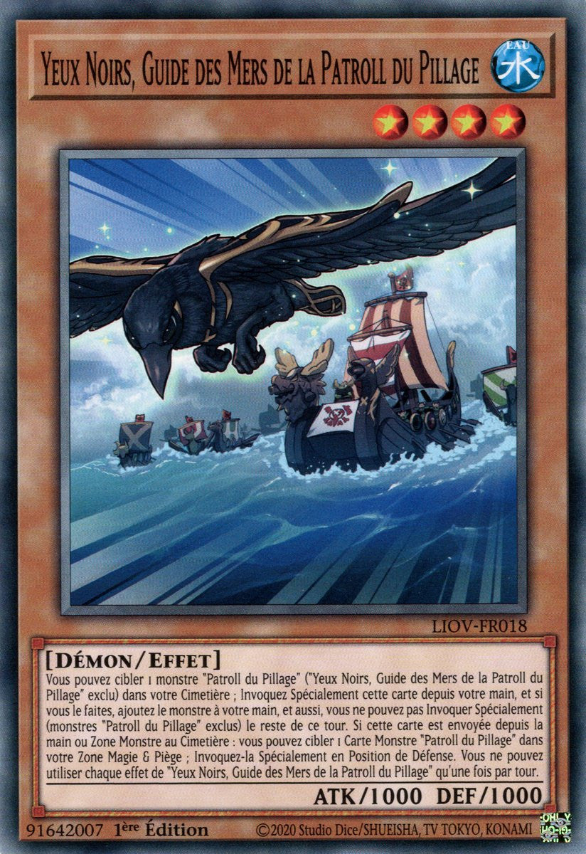 Yeux Noirs, Guide des Mers de la Patroll du Pillage : LIOV-FR018 C