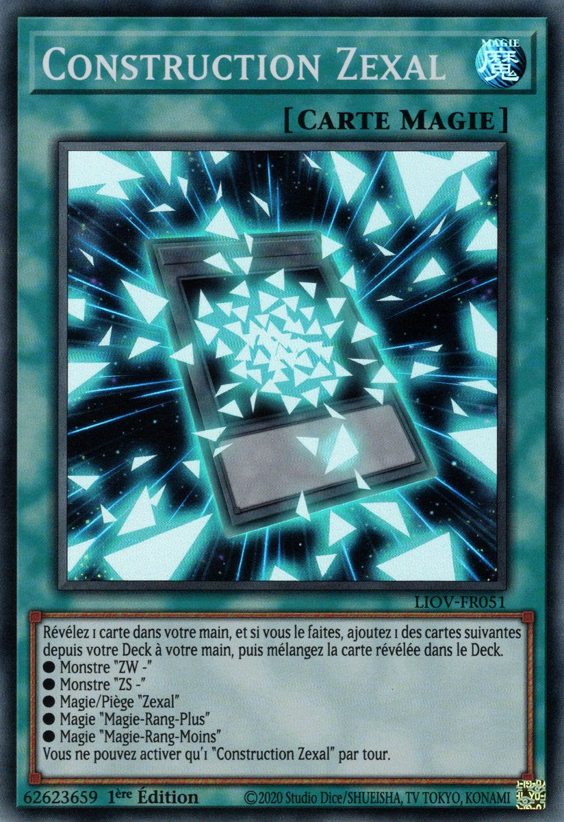 Construction Zexal : LIOV-FR051 SR
