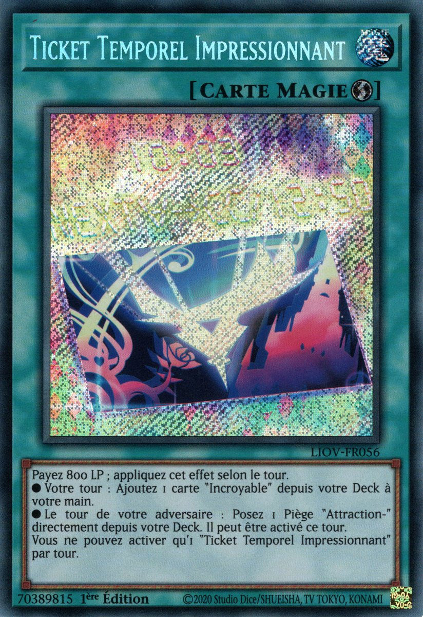 Ticket Temporel Impressionnant : LIOV-FR056 SE