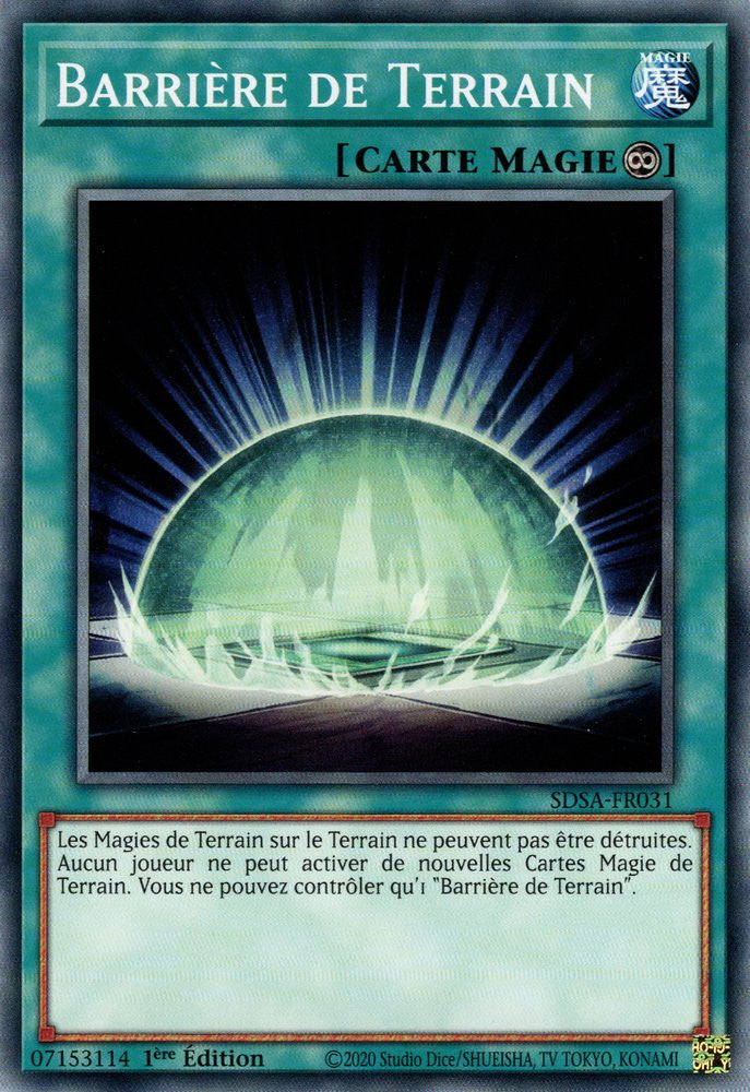 Barrière de Terrain : SDSA-FR031 C