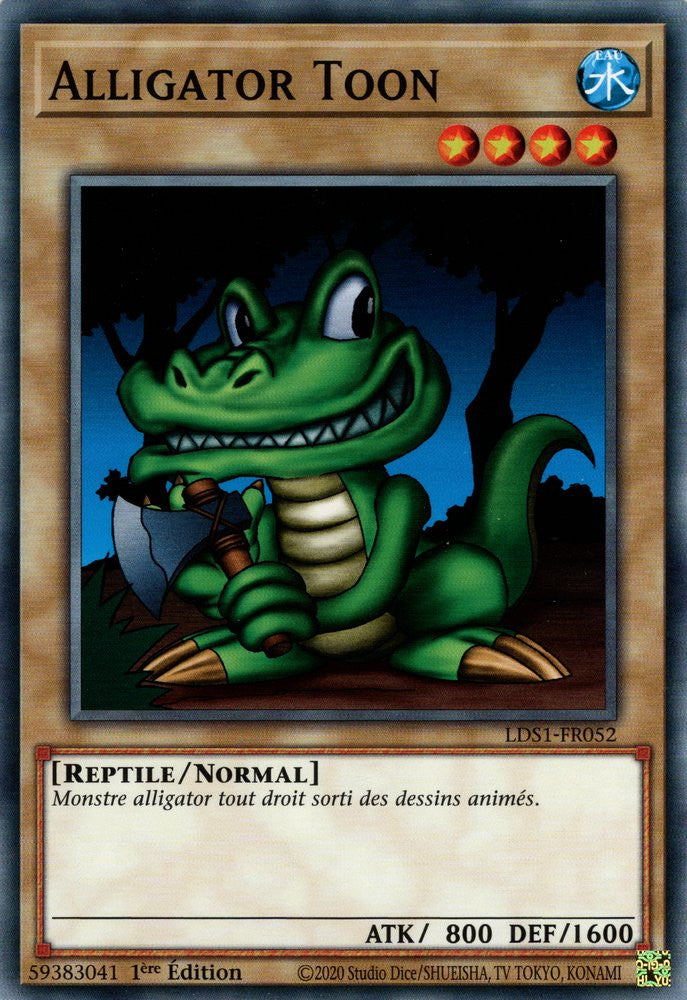 Alligator Toon : LDS1-FR052 C