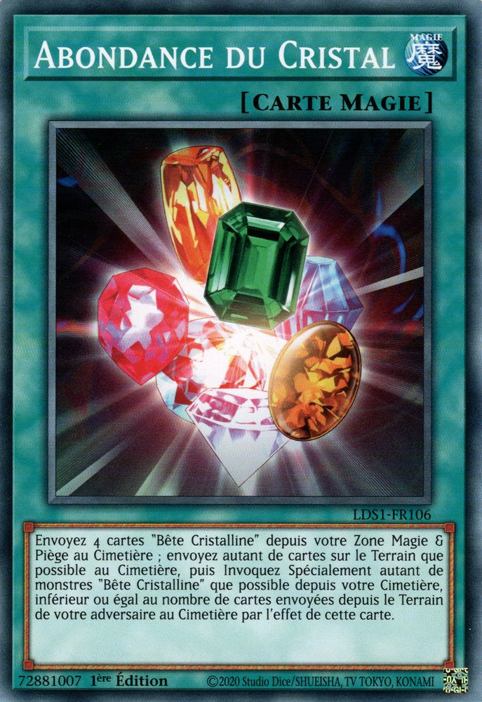 Abondance du Cristal : LDS1-FR106 C