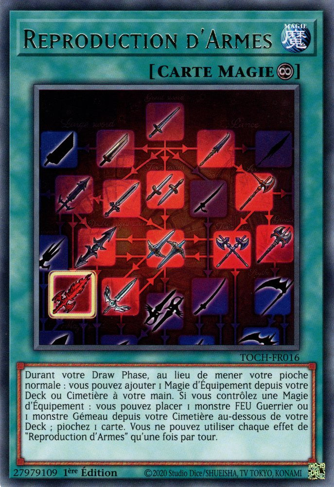 Reproduction d'Armes : TOCH-FR016 R