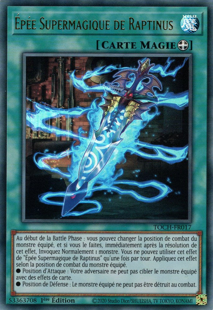 Épée Supermagique de Raptinus : TOCH-FR017 UR